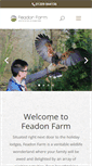 Mobile Screenshot of feadonfarmwildlife.co.uk